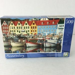 Puzzlebug Waterfront Colors Faroe Islands 500 Piece Jigsaw Puzzle NEW